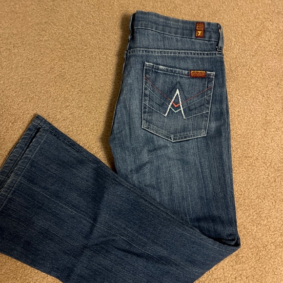 ‘A Pocket’ 7 for All Mankind Jeans, size 29 - Picture 1 of 4